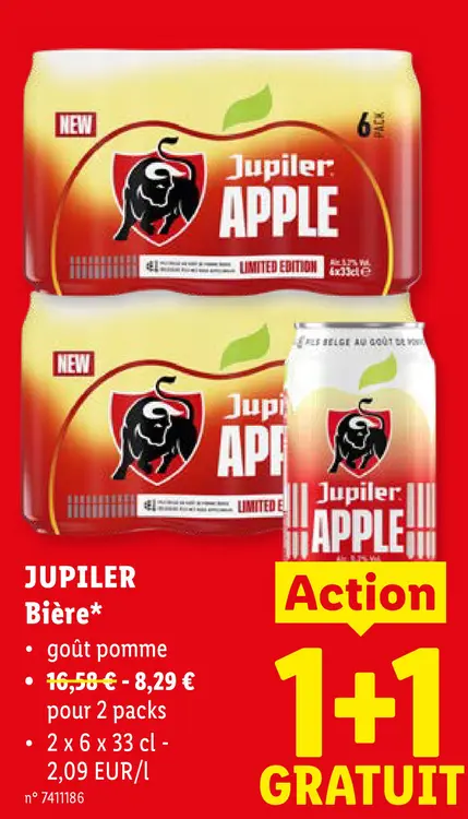 Offre: JUPILER Bière