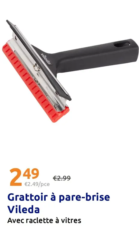 Offre: Grattoir à pare-brise Vileda