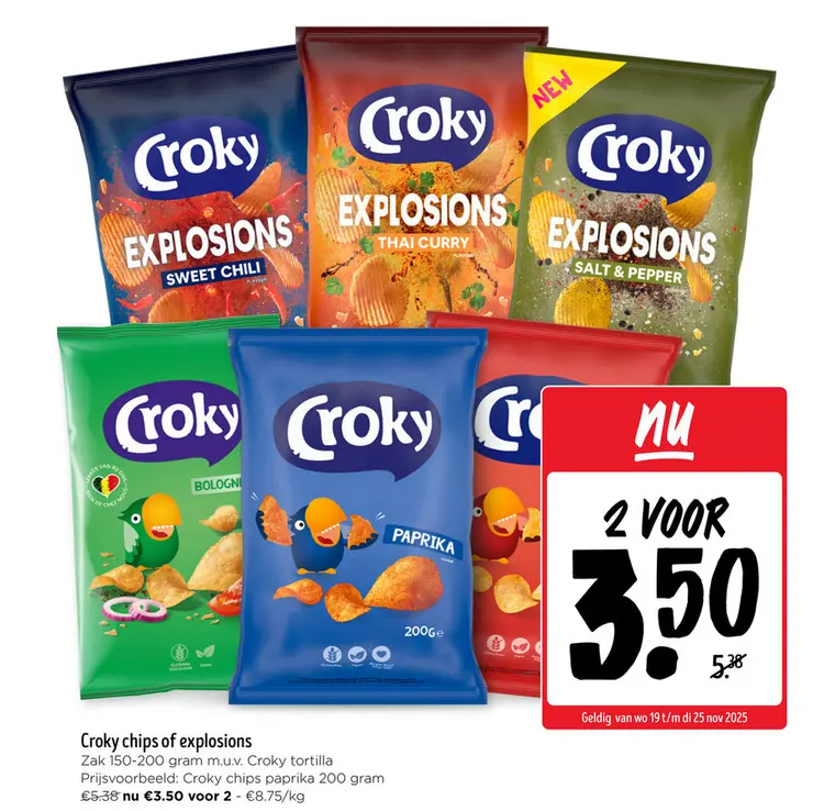 Aanbieding: Croky Explosions