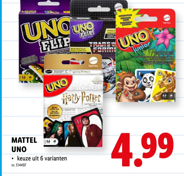 Promotie: Uno