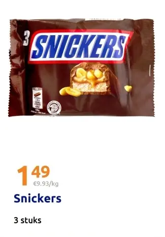 Promotie: Snickers