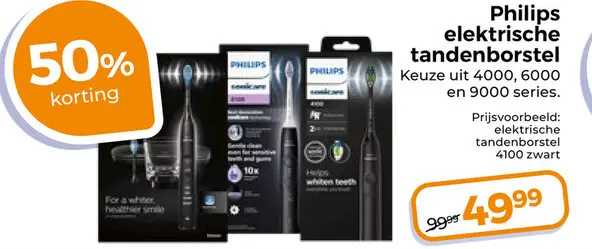 Aanbieding: Philips elektrische tandenborstel