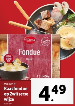 Aanbieding: Kaasfondue op Zwitserse wijze