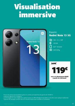 Offre: Xiaomi Redmi Note 13 5G