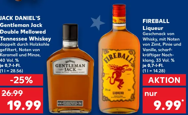 Aanbieding: JACK DANIEL'S Gentleman Jack Double Mellowed 