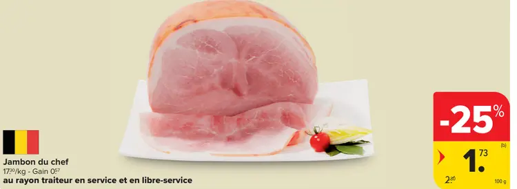 Offre: Jambon du chef