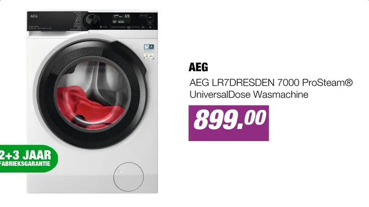 Aanbieding: AEG LR7DRESDEN 7000 ProSteam® UniversalDose Wasmachine