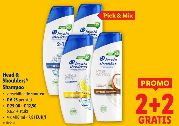 Aanbieding: Head & Shoulders® Shampoo