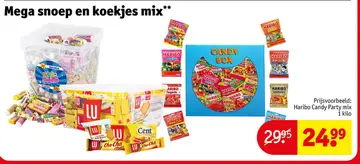 Aanbieding: Mega snoep en koekjes mix