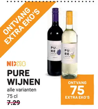 Aanbieding: Pure wijnen