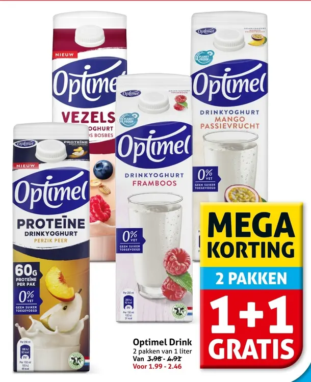 Aanbieding: Optimel Drink