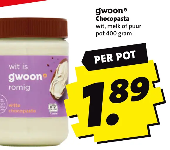 Aanbieding: Chocopasta