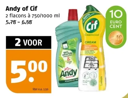Aanbieding: Andy of Cif