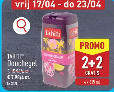 Promotie: Douchegel