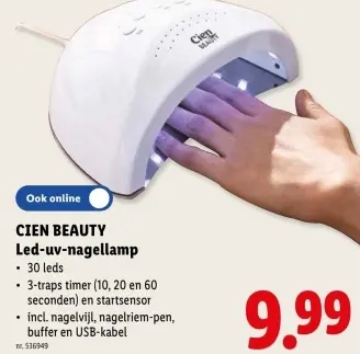 Promotie: Led-uv-nagellamp