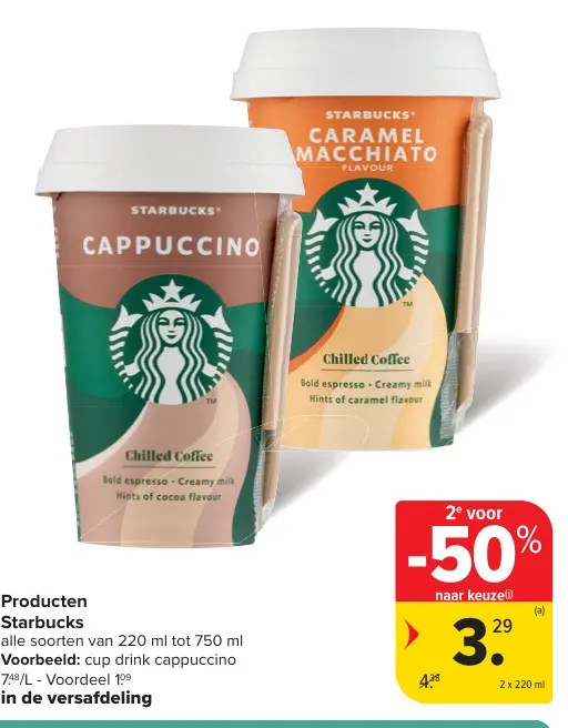 Promotie: Starbucks