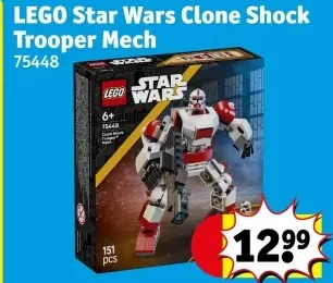 Promotie: LEGO Star Wars Clone Shock Trooper Mech