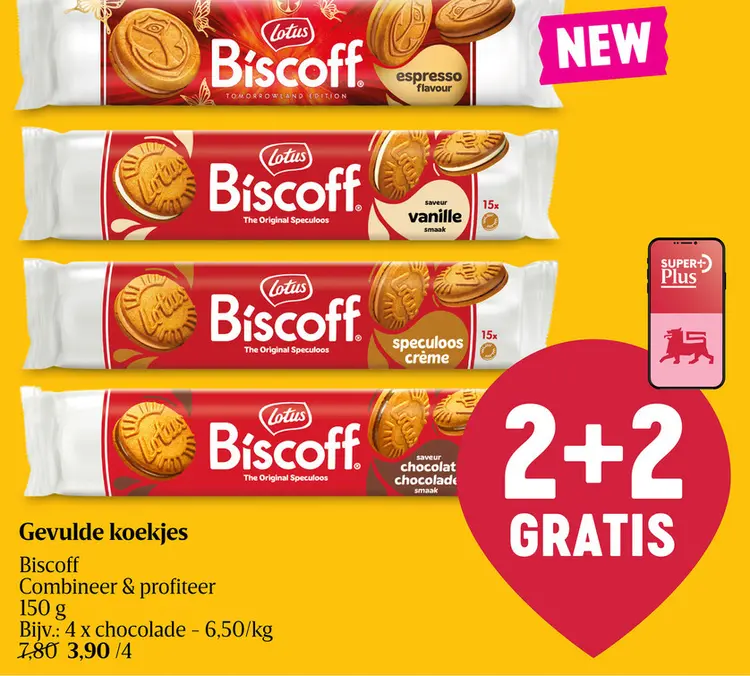 Promotie: Gevulde koekjes Biscoff