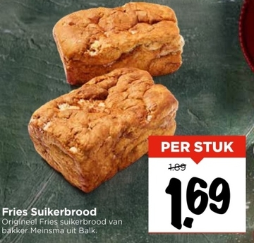 Aanbieding: Fries Suikerbrood