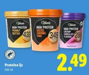 Aanbieding: Proteïne ijs