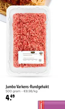 Aanbieding: Jumbo Varkens-Rundgehakt