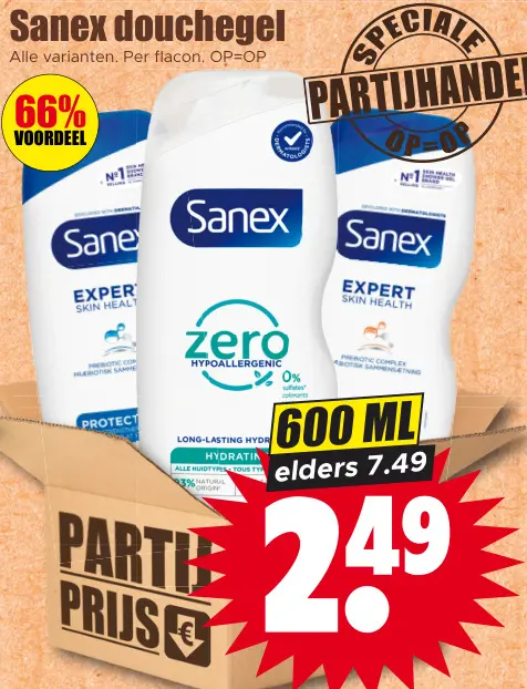Aanbieding: douchegel