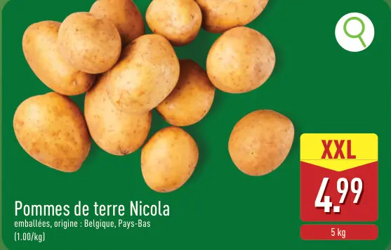 Offre: Pommes de terre Nicola