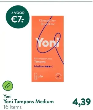 Aanbieding: Yoni Tampons Medium