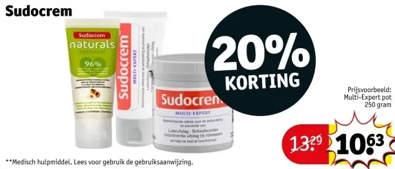 Aanbieding: Sudocrem