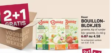 Aanbieding: Bauer BOUILLON-BLOKJES