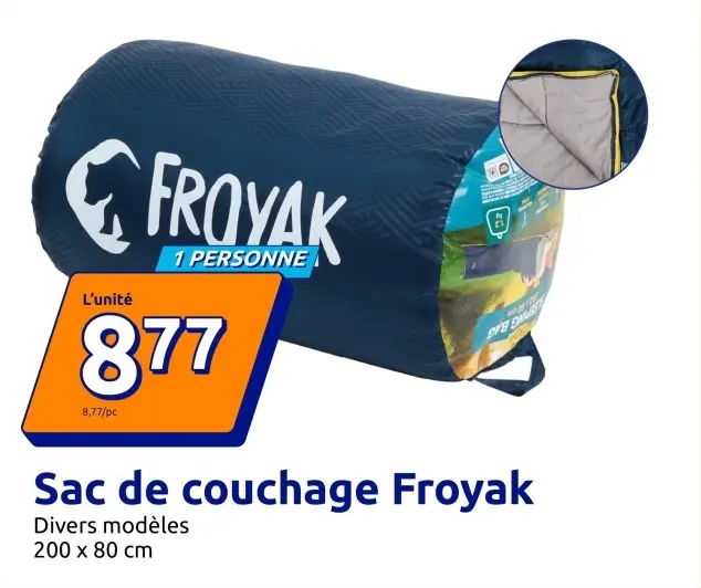 Offre: Sac de couchage