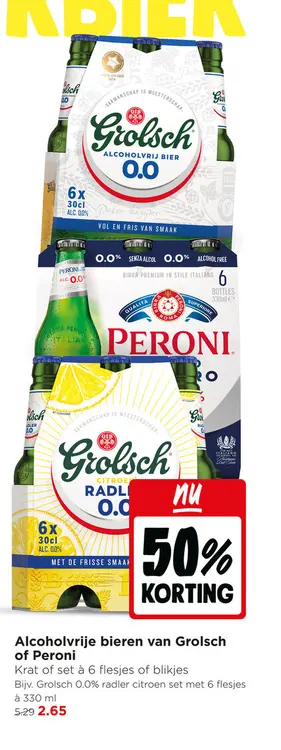 Aanbieding: Alcoholvrije bieren