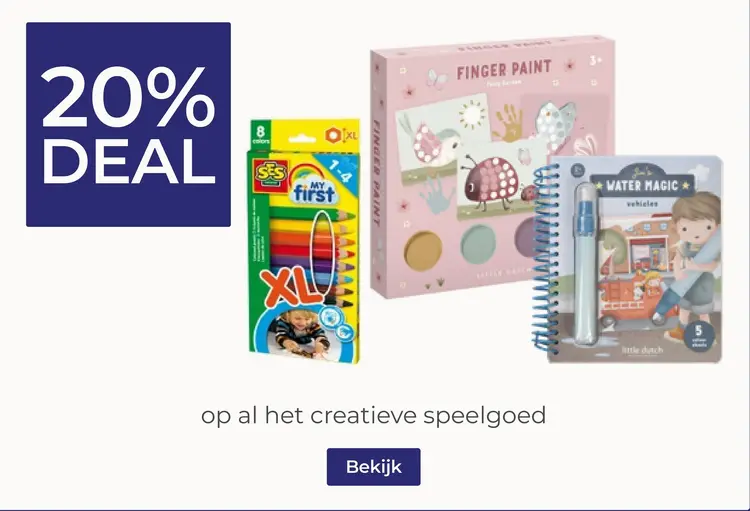 Aanbieding: Creatief speelgoed