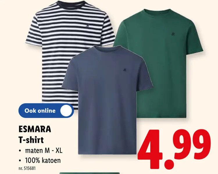 Promotie: T-shirt