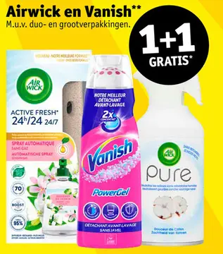 Aanbieding: Airwick en Vanish
