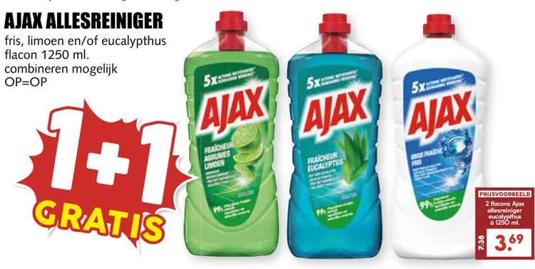 Aanbieding: Ajax allesreiniger