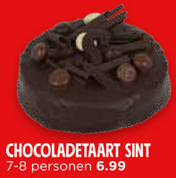 Aanbieding: CHOCOLADETAART SINT