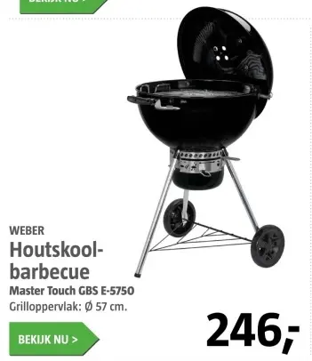 Aanbieding: Houtskool-barbecue