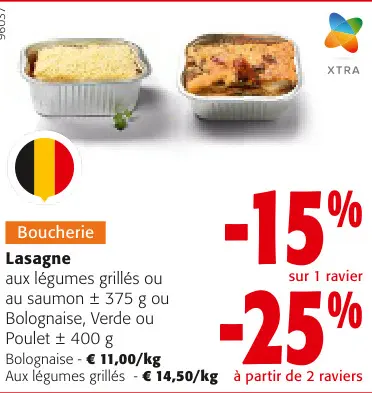 Offre: Lasagne