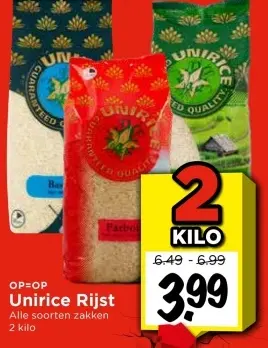 Aanbieding: Unirice Rijst