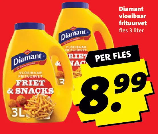 Aanbieding: vloeibaar frituurvet