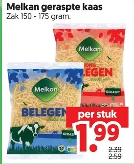 Aanbieding: Geraspte kaas