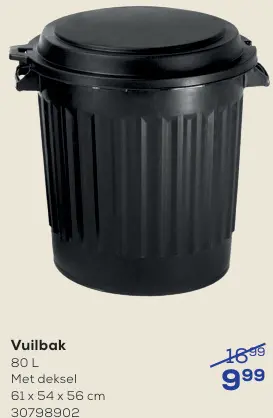 Promotie: Vuilbak