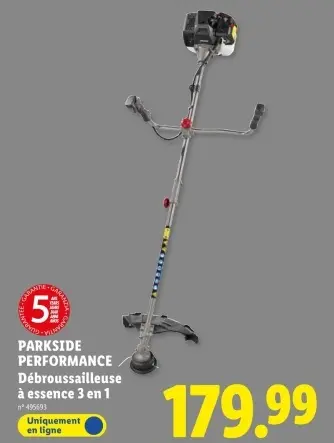 Offre: Débroussailleuse à essence 3 en 1