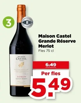 Aanbieding: Maison Castel Grande Réserve Merlot