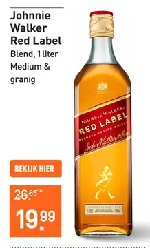 Aanbieding: Johnnie Walker Red Label