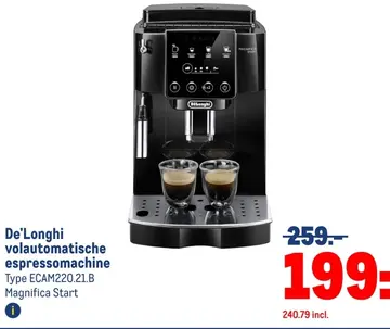 Aanbieding: De'Longhi volautomatische espressomachine Mag