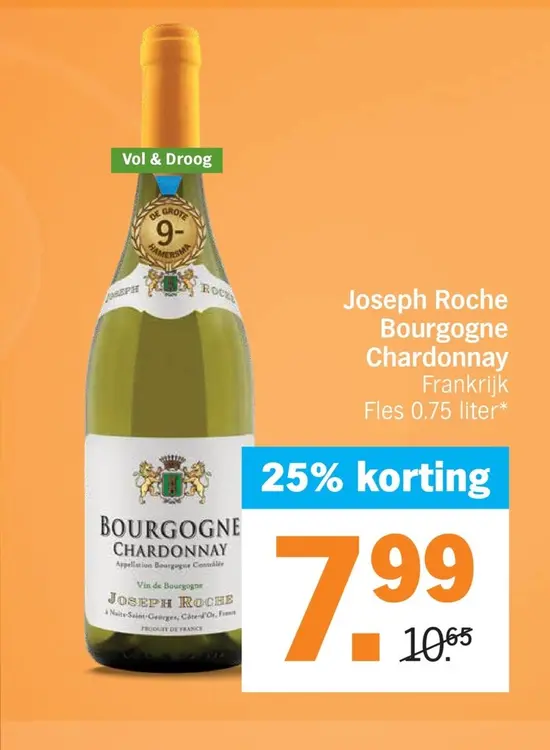 Aanbieding: Joseph Roche Bourgogne Chardonnay