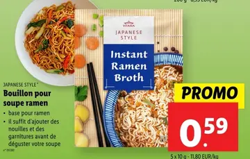 Offre: Bouillon pour soupe ramen