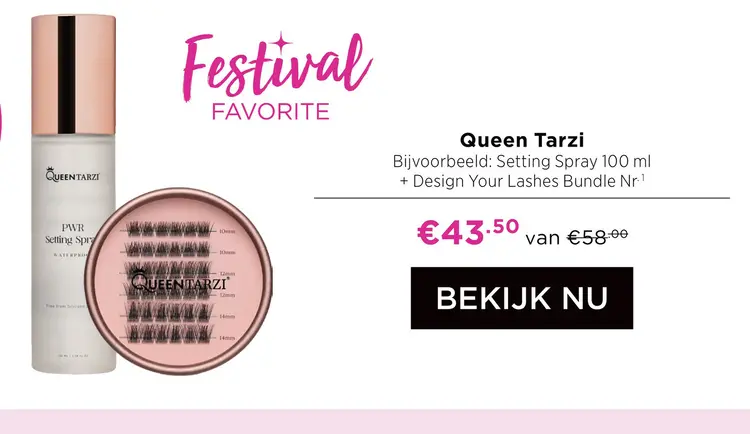 Aanbieding: Setting Spray + Design Your Lashes Bundle